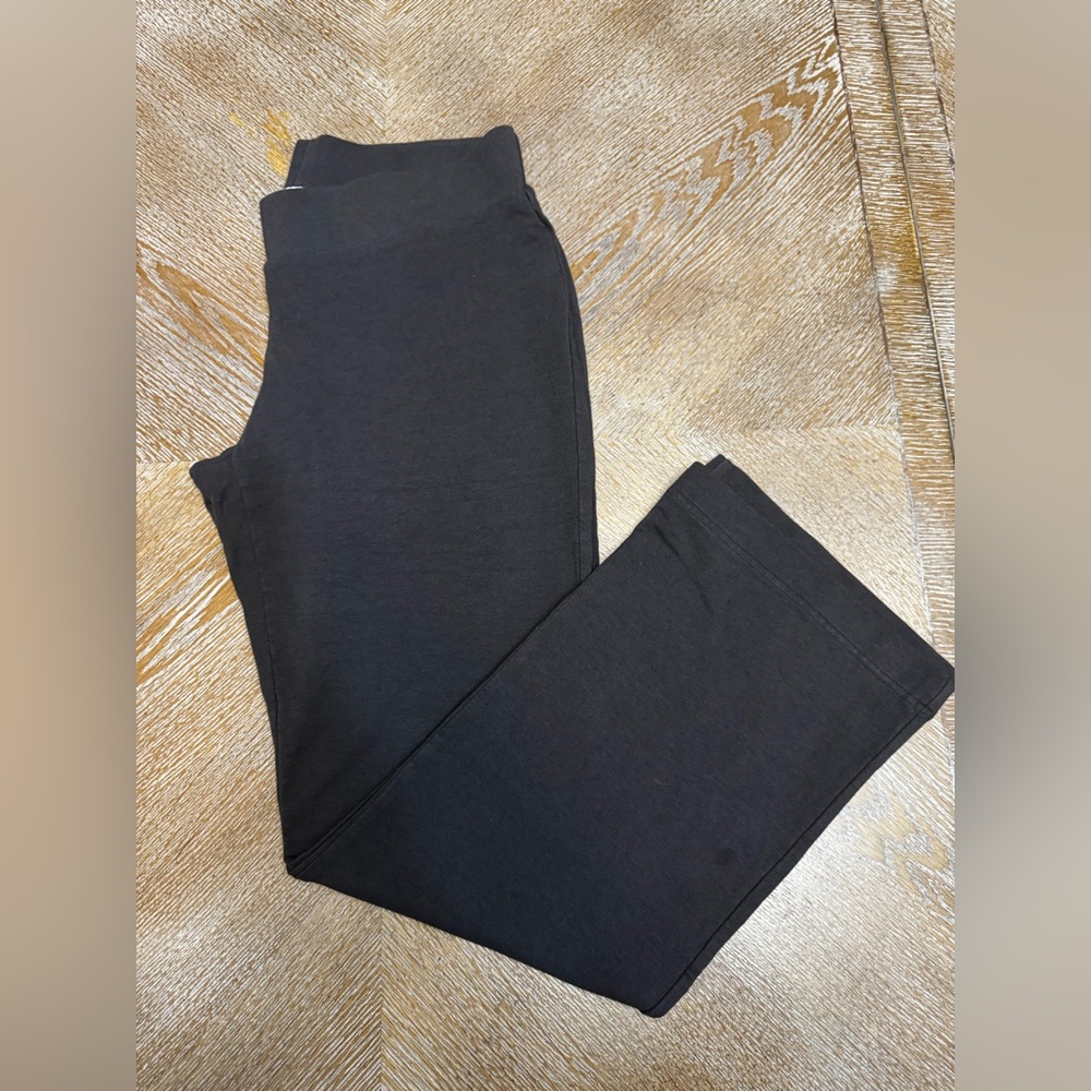 J Jill PureJILL Ponte Taper Leg Pants Medium Petite Gray  Waist 34”, Inseam 29”